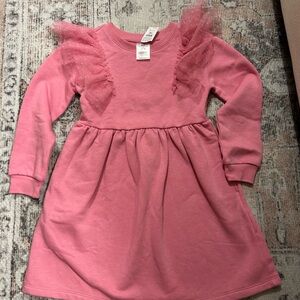 NWT Pink Ruffled Kids Dress